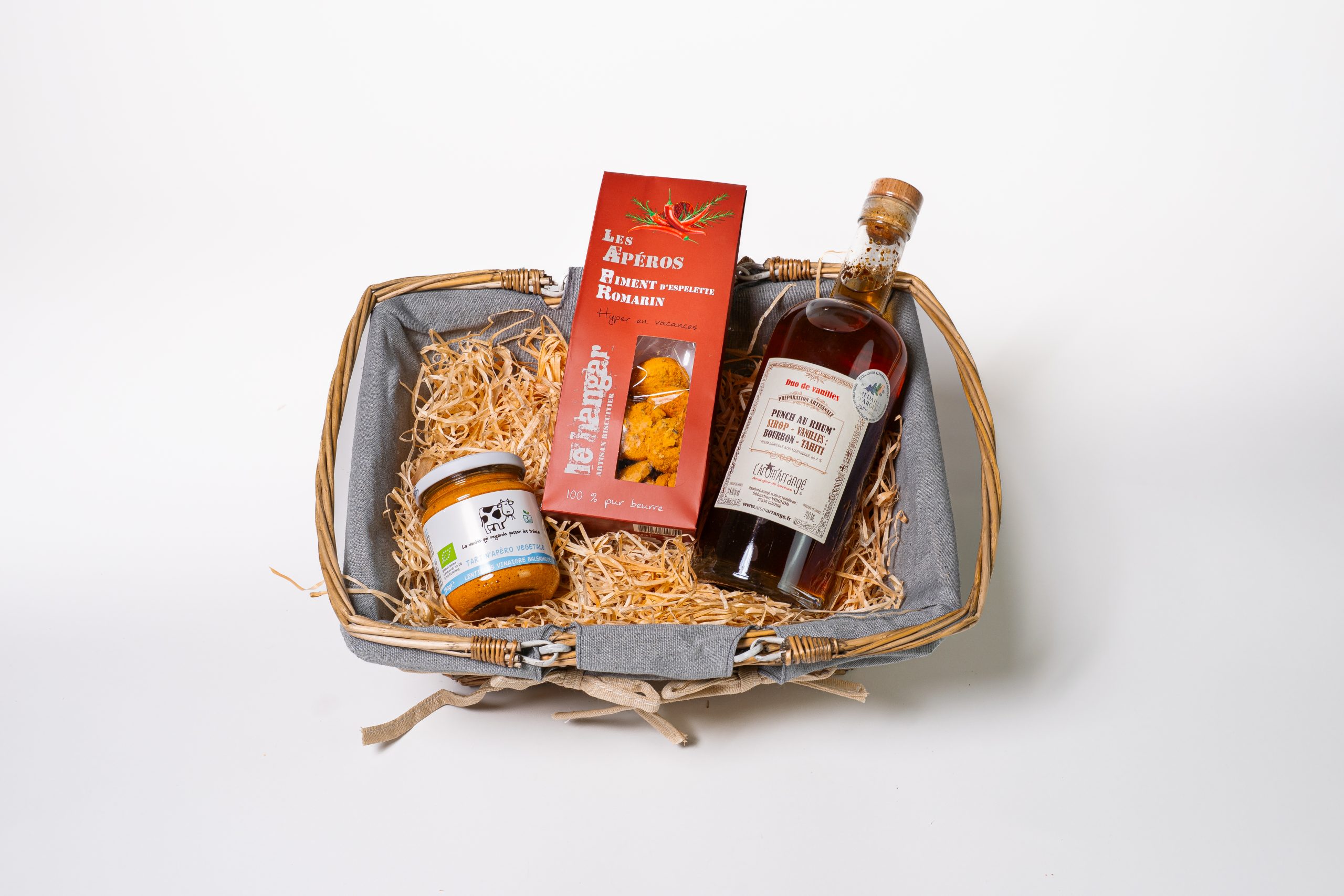 Coffret cadeau Le panier salé des îles